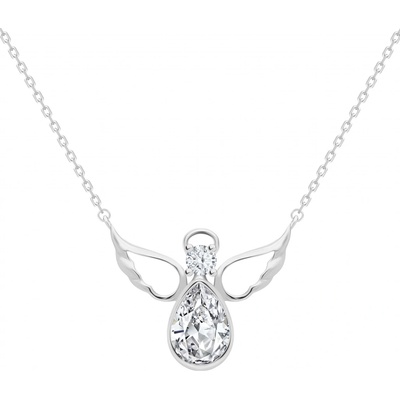 Preciosa Strieborná náhrdelník Angelic Faith anjel 5292 00