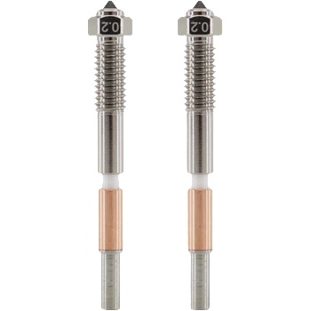 QIDI Tech Биметална дюза за Q2, комплект от 2 броя - 0, 2 mm (674519683094)