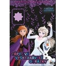 Jiri Models Trblietavé vyškrabávacie obrázky Ľadové kráľovstvo