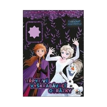 Jiri Models Trblietavé vyškrabávacie obrázky Ľadové kráľovstvo