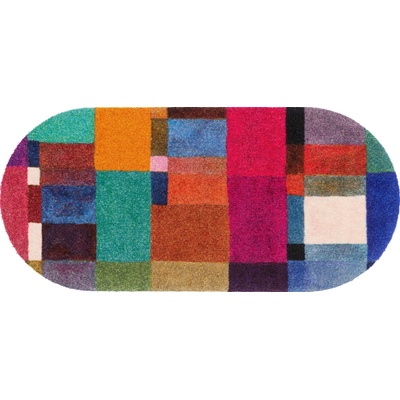 wash+dry Oválný koberček Mosaique 50 x 90 cm
