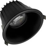 ELMARK EL-DL6819 LED ЛУНА 24W 230V 3CCT ЧЕРНА IP65 (92DL681924CCT/BL)