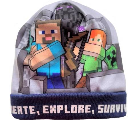 MINECRAFT šedá