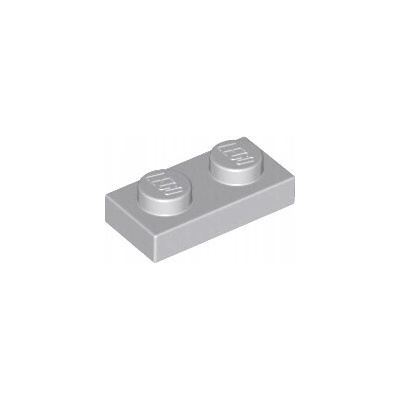 LEGO® 3023 Kocka 1x2, svetlosivá 10 ks