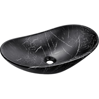 Comad UN-LENA-MB2 - Мивка за плот LENA 61, 5x36 см керамика/мат черна (CM0020)