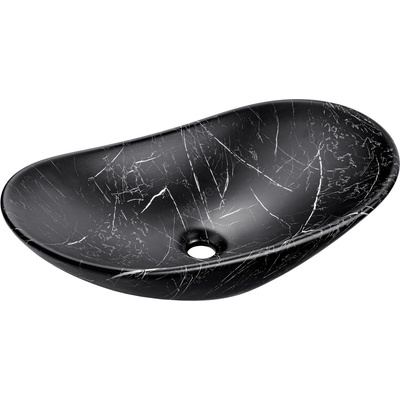 Comad UN-LENA-MB2 - Мивка за плот LENA 61, 5x36 см керамика/мат черна (CM0020)