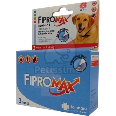 FIPROMAX Spot-On L за кучета A. U. V. 3 бр