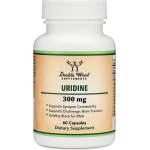 Double Wood Supplements Uridine, 300 mg, 60 капсули, Double Wood