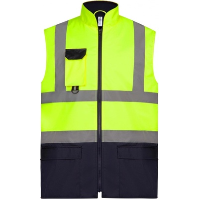 Yoko reflexní zateplená vesta HV005 Hi-Vis Yellow