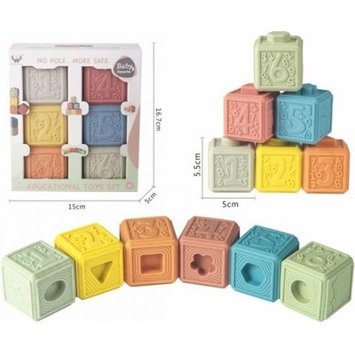 ZIRO Kostky tvary a čísla