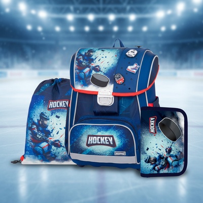 Oxybag 3ks PREMIUM Hokej sada batoh penál sáček 0-90425
