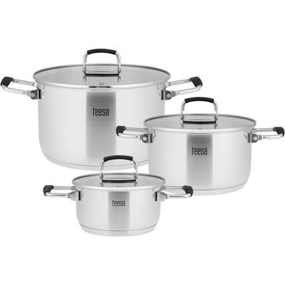 Teesa Sada nerezových hrncov na indukciu 6 ks Cook Prime L-TSA0149