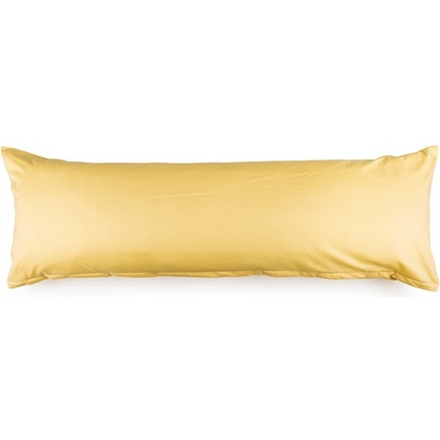 4Home povlak na Relaxační polštář Náhradní manžel žlutá 50x150