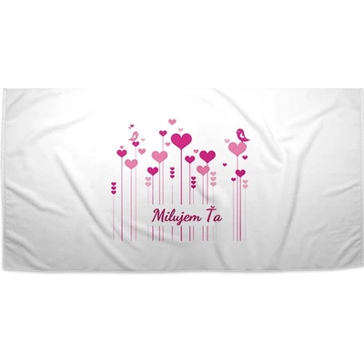 Sablio Uterák Milujem ťa 50 x 100 cm