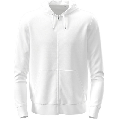 Stedman mikina s kapucí Classic Zip Hoodie white