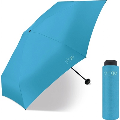 Happy Rain Air GO dámský skládací mini deštník světle modrý – Zboží Dáma