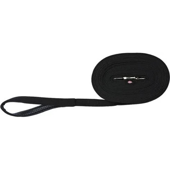 TRIXIE Tracking Lead Flat Strap - Повод за дресировка на кучета 5 м черен