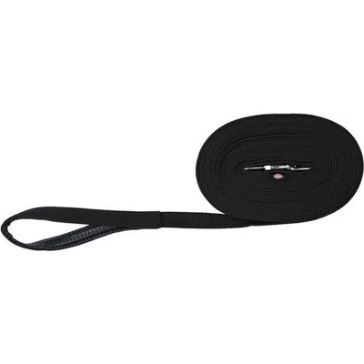 TRIXIE Tracking Lead Flat Strap - Повод за дресировка на кучета 5 м черен