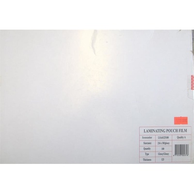 Laminovací folie A4 125mic lesklé 100ks lampoa4000125 – Zbozi.Blesk.cz