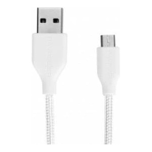 Fisher Price Cable USB - micro USB RAVPower RP-CB016 - 0, 9 m, white