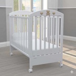 Bambino Casa Бебешко легло Bambino Casa - Bella, Bianco-Tortora (2516) - ozone