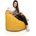 Ecopuf Simone polyester NC4 Žltá