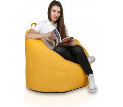 Ecopuf Simone polyester NC4 Žltá