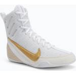 Nike Боксови обувки Nike Machomai 3 бяло/металическо злато