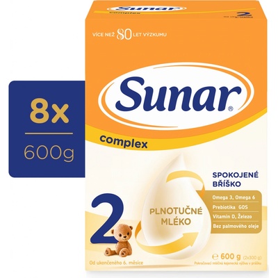 Sunar 2 Complex 8 x 600 g