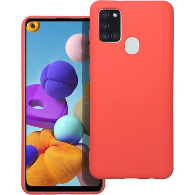 Púzdro Forcell SILICONE LITE Case Samsung Galaxy A21S ružové