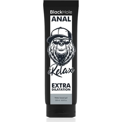 Анален лубрикант, супер отпускащ - Black Hole Extra 250ml (D-229248)