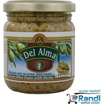 Del Alma Паста от зелени маслини Del Alma 175гр