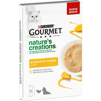 Gourmet Natures Creations Snack kuracie a tekvica 5 x 10 g