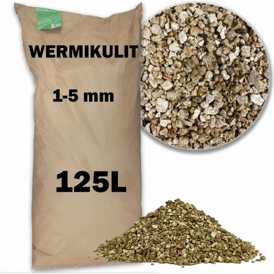VERMIKULIT záhradnícky NATURAL frakcia 1-5mm 125 L