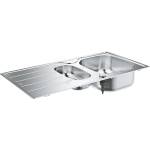 GROHE 31564sd1 - Мивка k200 965 × 500 мм от неръждаема стомана (gh0464) Мивка за вграждане
