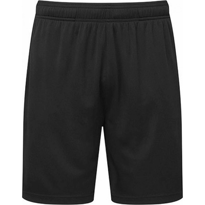 TriDri Unisex sportovní šortky Ion-Charge z recyklovaného polyesteru Černá TR507