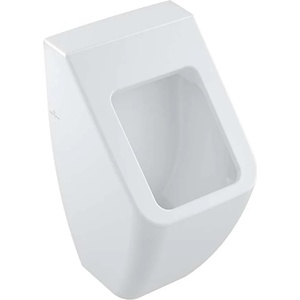 Villeroy & Boch Venticello - Писоар с отводняване, 285x545x315 мм, DirectFlush, CeramicPlus, Stone White 5504R1RW (5504R1RW)
