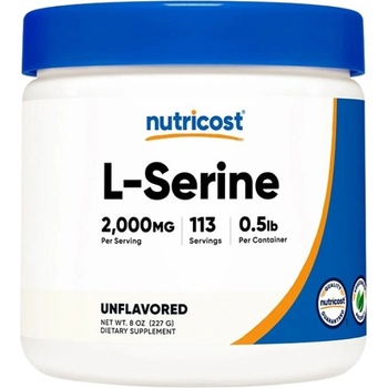 Image 1 of Nutricost L-Serine 2000 mg [227 грама]
