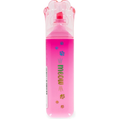 Legami zvýrazňovač Meow Highlighters, Mačka / Labka - ružová
