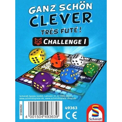 Pegasus Spiele Ganz schön clever: Challenge I