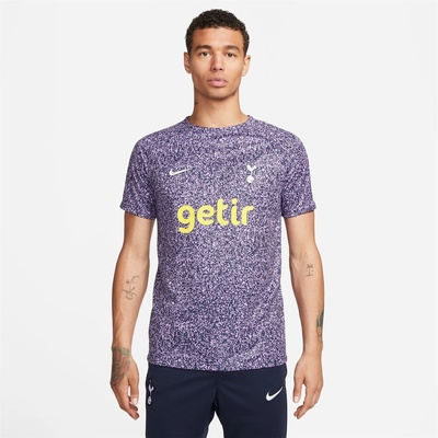 Nike Tottenham Hotspur Academy Pro Pre Match Shirt 2023 2024 Adults - Navy/Hologram