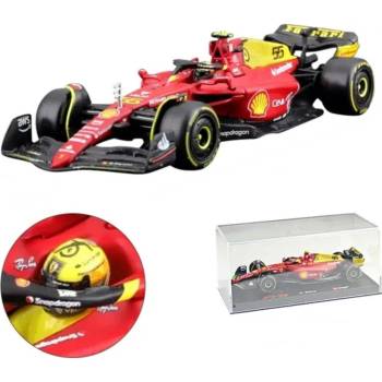 BBurago F1 FERRARI F1-75 MONZA '55 Sainz PRILBA 1:43