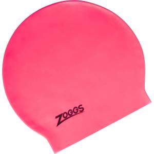 Zoggs Шапка за плуване Zoggs Long Hair Latex Cap Swim cap - Pink - размер One Size (581-0265-0211)