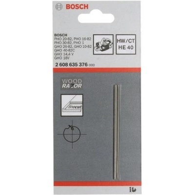 Hobľovací nôž Bosch, 40°, rovný (2608635376)