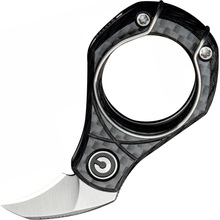 Civivi Pyrus Satin 14C28N Twill Carbon Fiber Slipjoint Ostap Hel design C23038-3