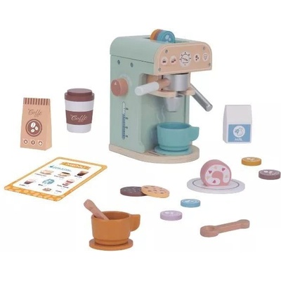 Tooky Toy Tooky Toy: Дървена кафемашина с аксесоари (TJ269)