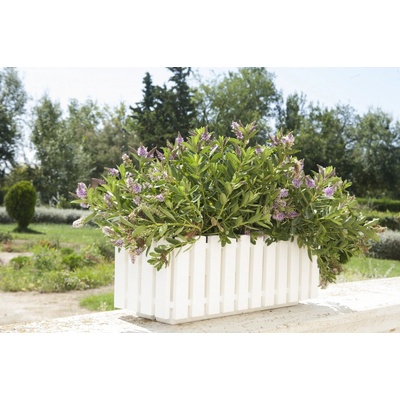Plastkon Truhlík Fency 50 bílý 14 x 42 x 16 cm