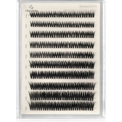 GloryStyles Samolepící řasy N154 multipack