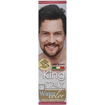 King Italy Water Color farba na vlasy pre mužov Dark Brown