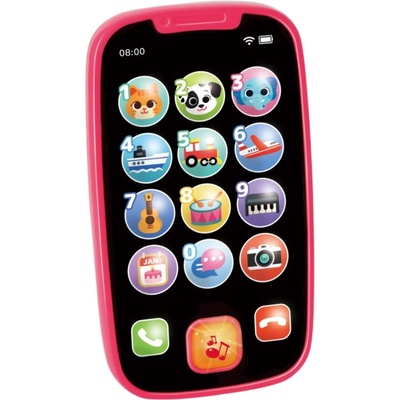 Bo Jungle Mobilní telefon B-My First Smart Phone červený 1 ks